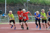 P12 800 m lähtö (Ali-Samed Köksal ja Matias Åström)