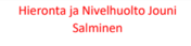 Hieronta ja nivelhuolto Jouni Salminen
